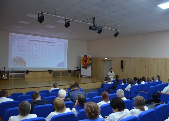 Педагогикалық кеңестің бірінші отырысы