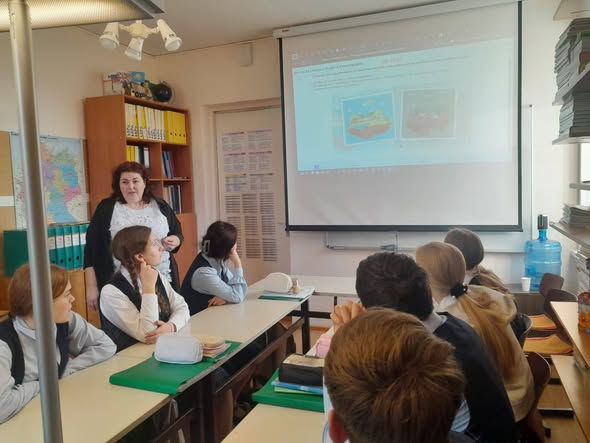 Неміс тілі онкүндігі аясында 10-сыныптағы ашық сабақ